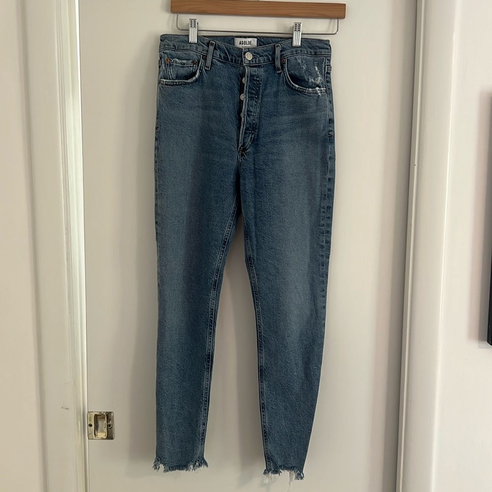 AGOLDE Nico High Rise Slim Jean